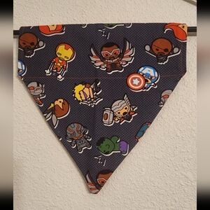 MEDIUM Chibi Marvel Characters Dog Bandana